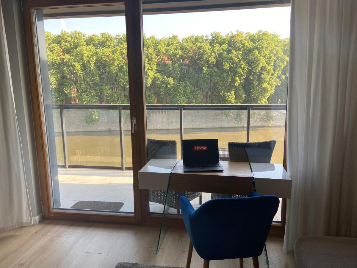 Apartament Studio Z Widokiem Na Odre Bulwary Ksiazece Вроцлав Екстериор снимка